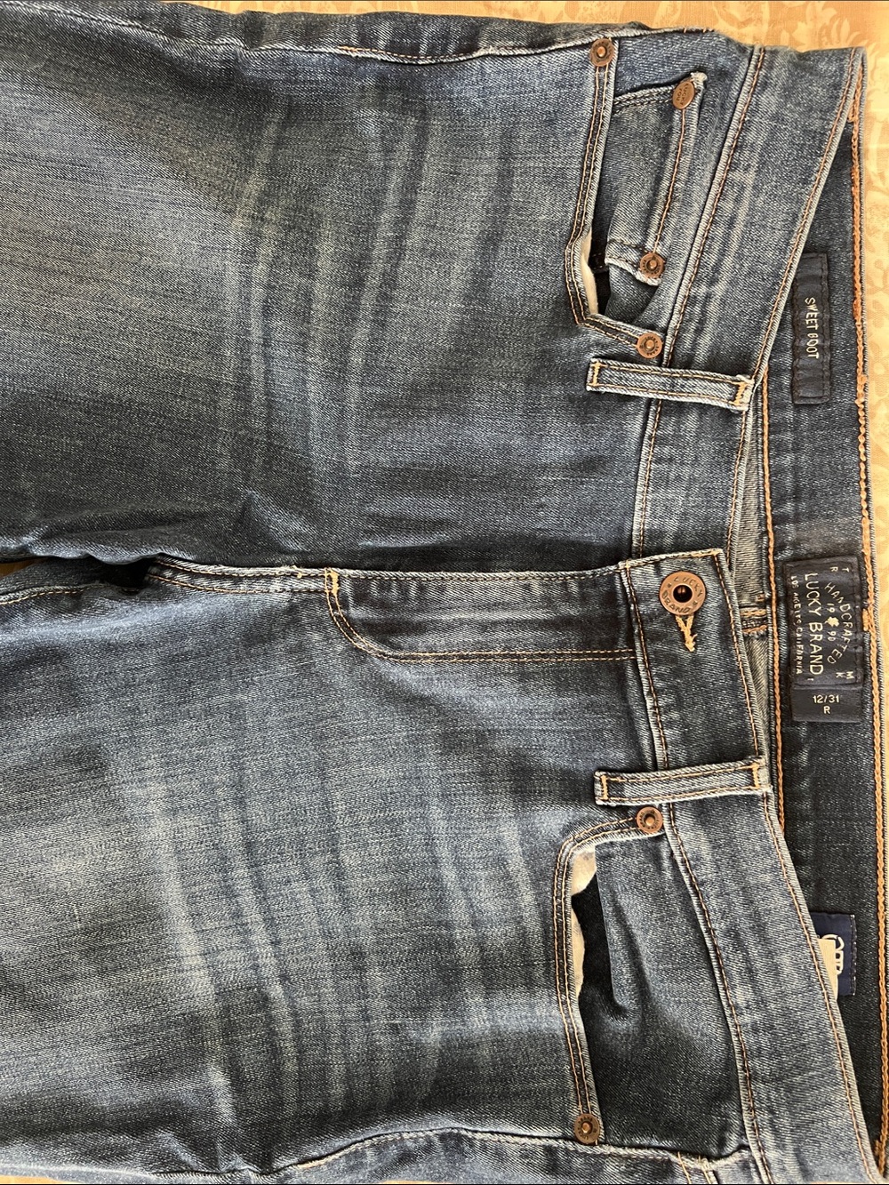 Lucky Brand Women’s Medium Blue Sweet Boot Jeans